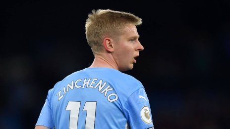 Zinchenko Zebras di Sorotan man city temp